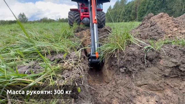 Polar Badger WL50  превращаем погрузчик в полноценный экскаватор!