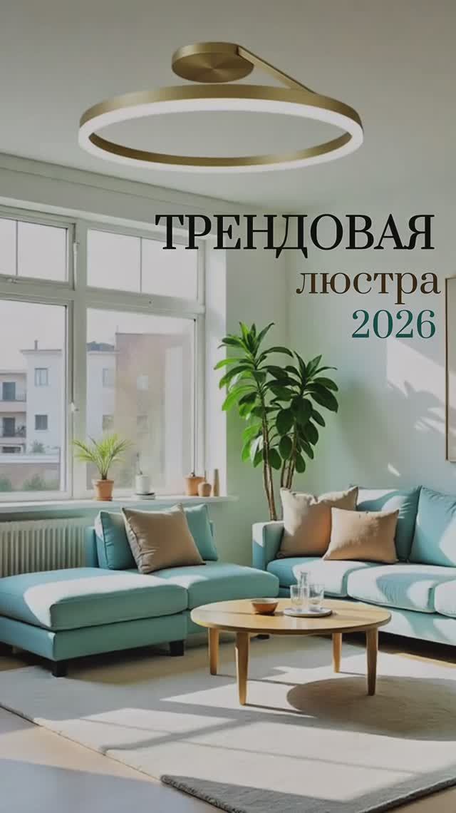Трендовая люстра