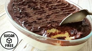 Пышное суфле Птичье Молоко без сахара Кето рецепт!