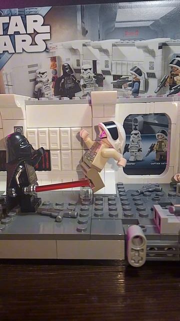 Классная диорама и минифига Лего Звёздные Войны