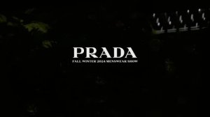 Показ мужской коллекции Prada осень-зима 2024-2025