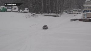 НА КРАСНОЯРСКОМ МОРЕ ЗАРАБОТАЛ АВТОЗИМНИК И УТОНУЛ ГРУЗОВИК