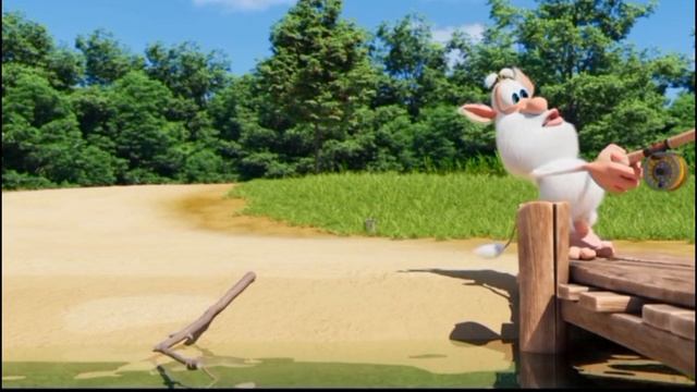 БУБА на рыбалке. Мультфильм.