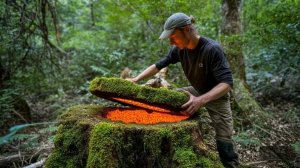 Мужчина построил самую секретную хижину в мире.