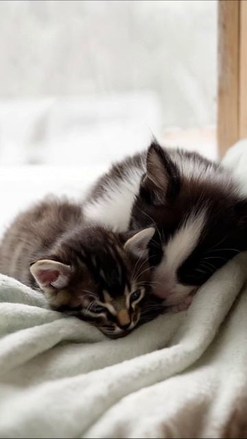 Очаровательный котенок: милота, игры и забавные моменты #котенок #милота #животные