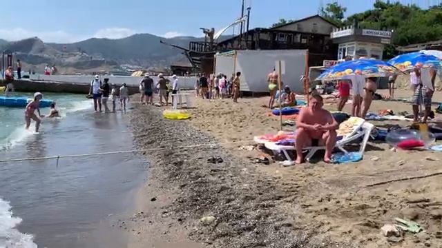 Судак Пляжи Судака Крым Курорт идёт полным ходом Лето Сезон 2025 Показал всю правду КРЫМСКИЙ