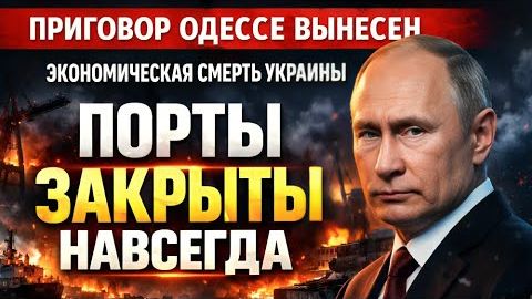Приговор Одессе; Россия закрыла порты навсегда — экономический удар, от которого нет спасения смотреть онлайн