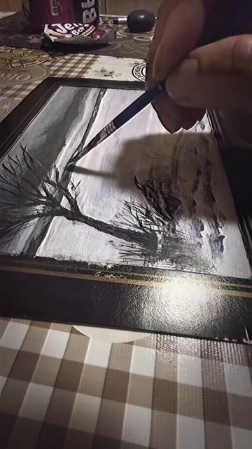 Картина из старой картины