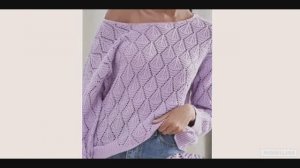 Красивый узор для джемпера, кардигана..