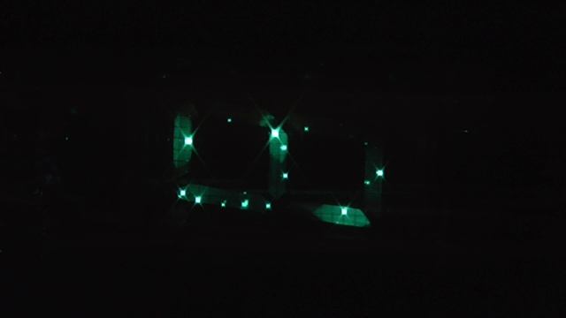 ИВ6 под ВН в обратной полярности +затемнение