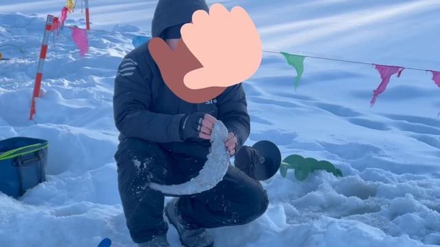 Поимка на икру. За пол часа три форели.