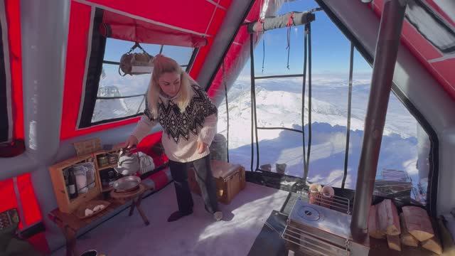 ATIK _ КЕМПИНГ НА СНЕГОХОДЕ. ПУТЬ ДЛИНОЙ 3000 МЕТРОВ смотреть онлайн