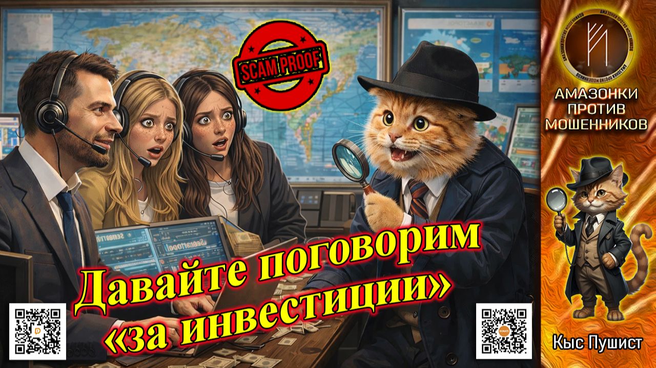 КЫС ПУШИСТ / ТРИГГЕРНЫЕ РАЗГОВОРЫ С МОШЕННИКАМИ / ТЕЛЕФОННОЕ МОШЕННИЧЕСТВО смотреть онлайн