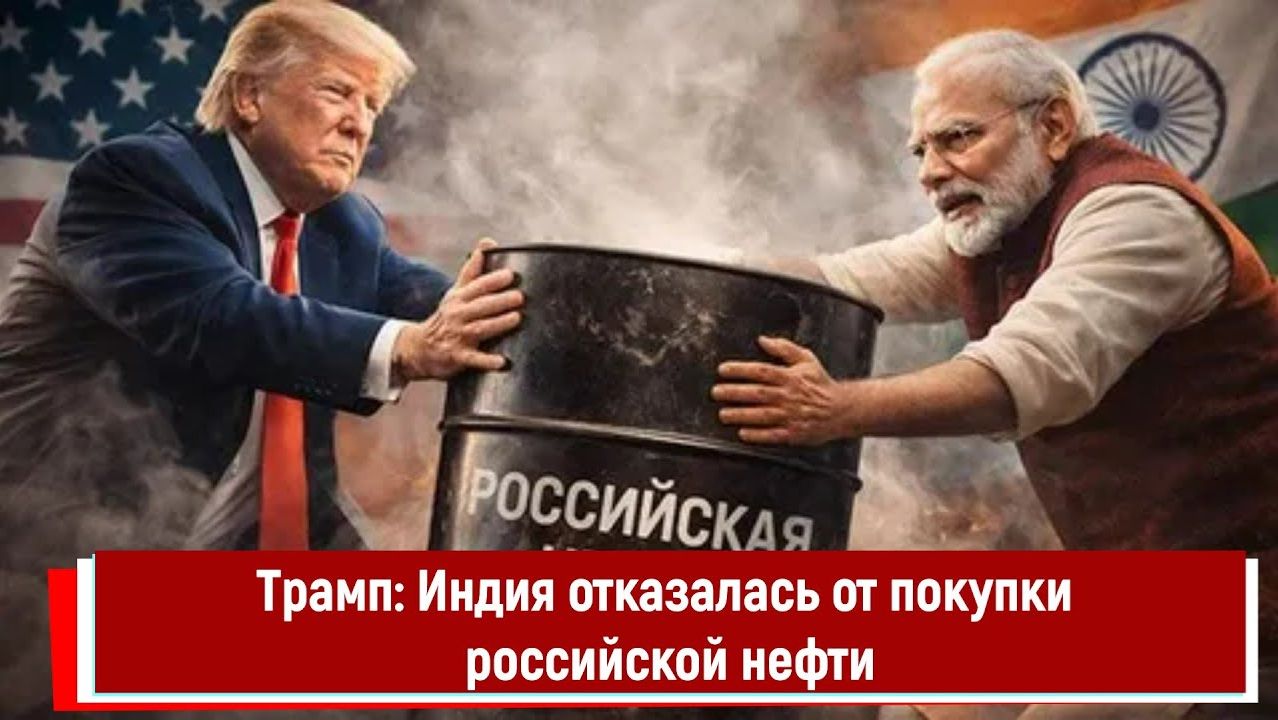 Трамп; Индия отказалась от покупки российской нефти смотреть онлайн
