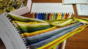 Последняя неделя февраля. Хорошо повышивала.