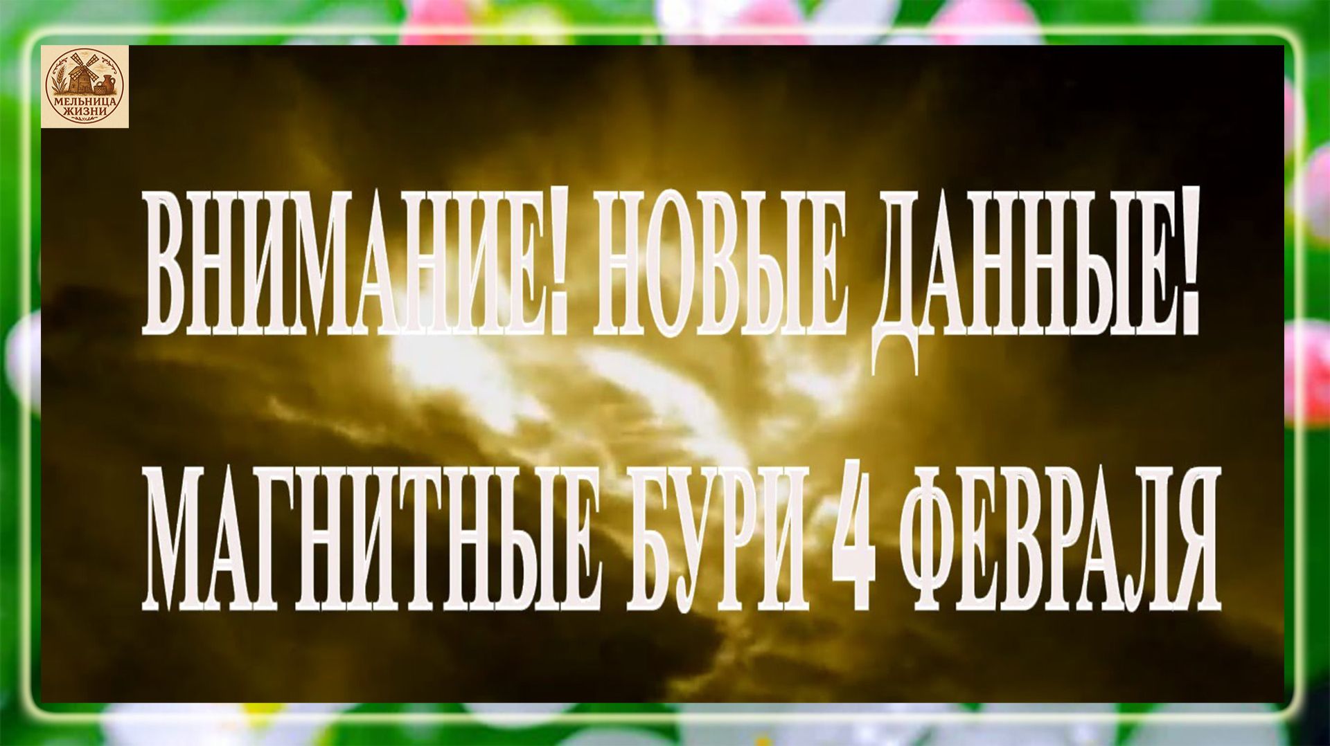 ВНИМАНИЕ! НОВЫЕ ДАННЫЕ! МАГНИТНЫЕ БУРИ 4 ФЕВРАЛЯ 2026!