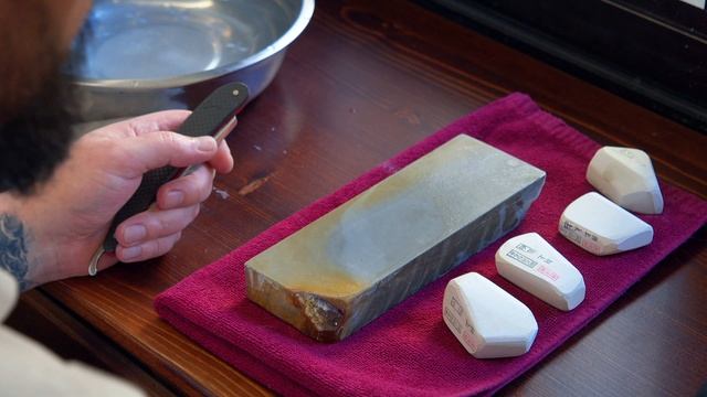 Заточка «опасной бритвы» для бритья бороды!