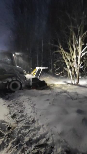 🔵 SSKRT150 Мульчер лесной @OSMAMULCHERS на мини-погрузчике LiuGong395B