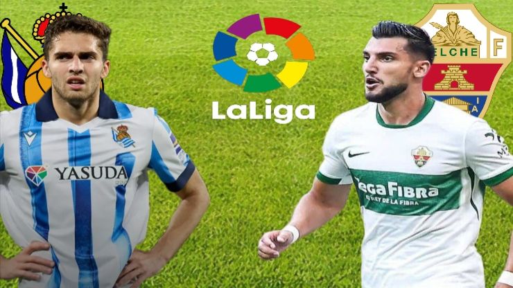 ФУТБОЛ ЧЕМПИОНАТ ИСПАНИИ LA LIGA.  РЕАЛ СОСЬЕДАД — ЭЛЬЧЕ.  ТЕКСТОВАЯ ОНЛАЙН ТРАНСЛЯЦИЯ