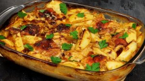 Курица с Картошкой на Ужин в Духовке! Как же это вкусно!