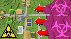 НЕИЗВЕСТНЫЙ ВИРУС ЗАРАЖАЕТ ДЕРЕВНЮ ЖИТЕЛЕЙ В МАЙНКРАФТ | Риколит Minecraft