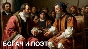 Басня «БОГАЧ И ПОЭТ».