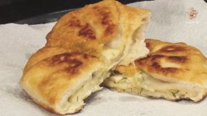 Лепёшки с сыром и зеленью | Мастерская вкуса
