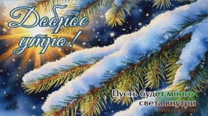 ДОБРОЕ УТРО! КАК ПРЕКРАСЕН ЭТОТ МИР!