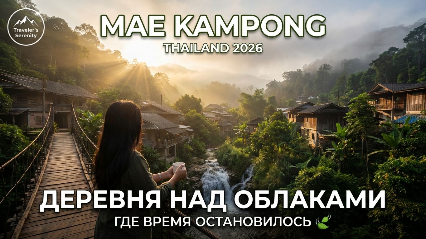 Деревня над облаками: Мае Кампонг, где время остановилось 🌿 смотреть онлайн