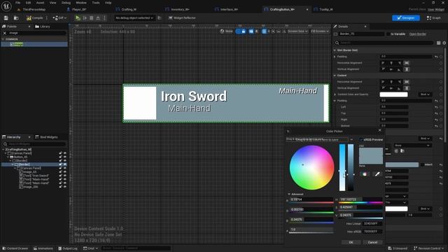 Урок RPG 37. Отображение рецептов крафта по категориям (Unreal Engine 5)