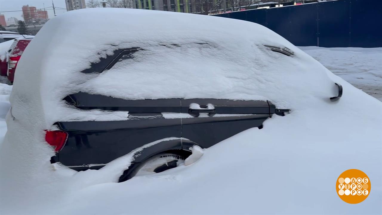 "Расчищу ваше авто. Дорого". Доброе утро. Фрагмент выпуска от 04.02.2026 смотреть онлайн