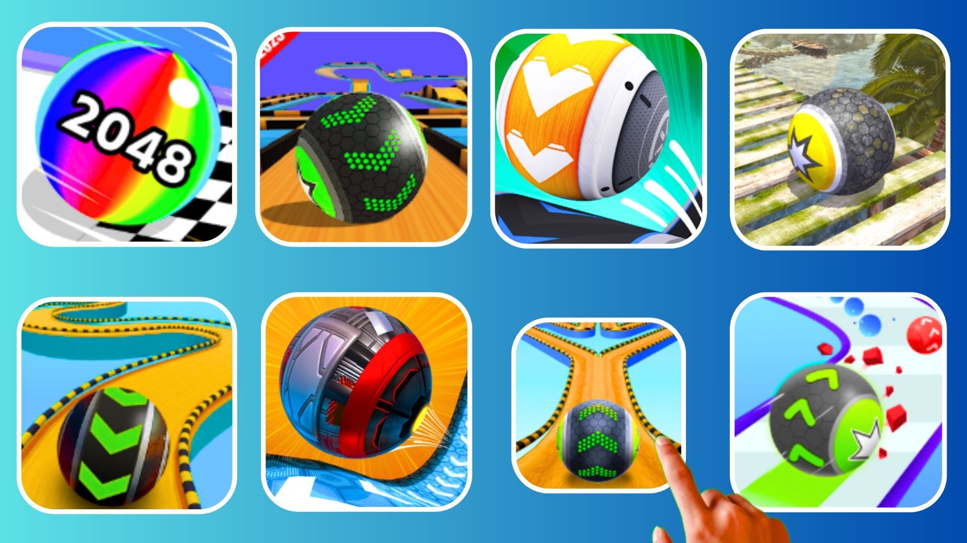 Going Balls gameplay смотреть онлайн