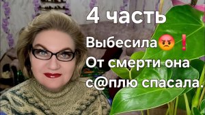 4 часть. Выбесила 😡❗️От смерти она с@плю спасала...
