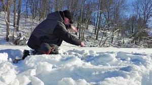Рыбалка на жерлицы в Витебской области.Оз Росица