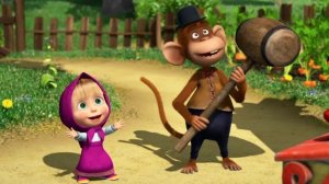 Маша и медведь. Фермерская лавка. мультфильм игра