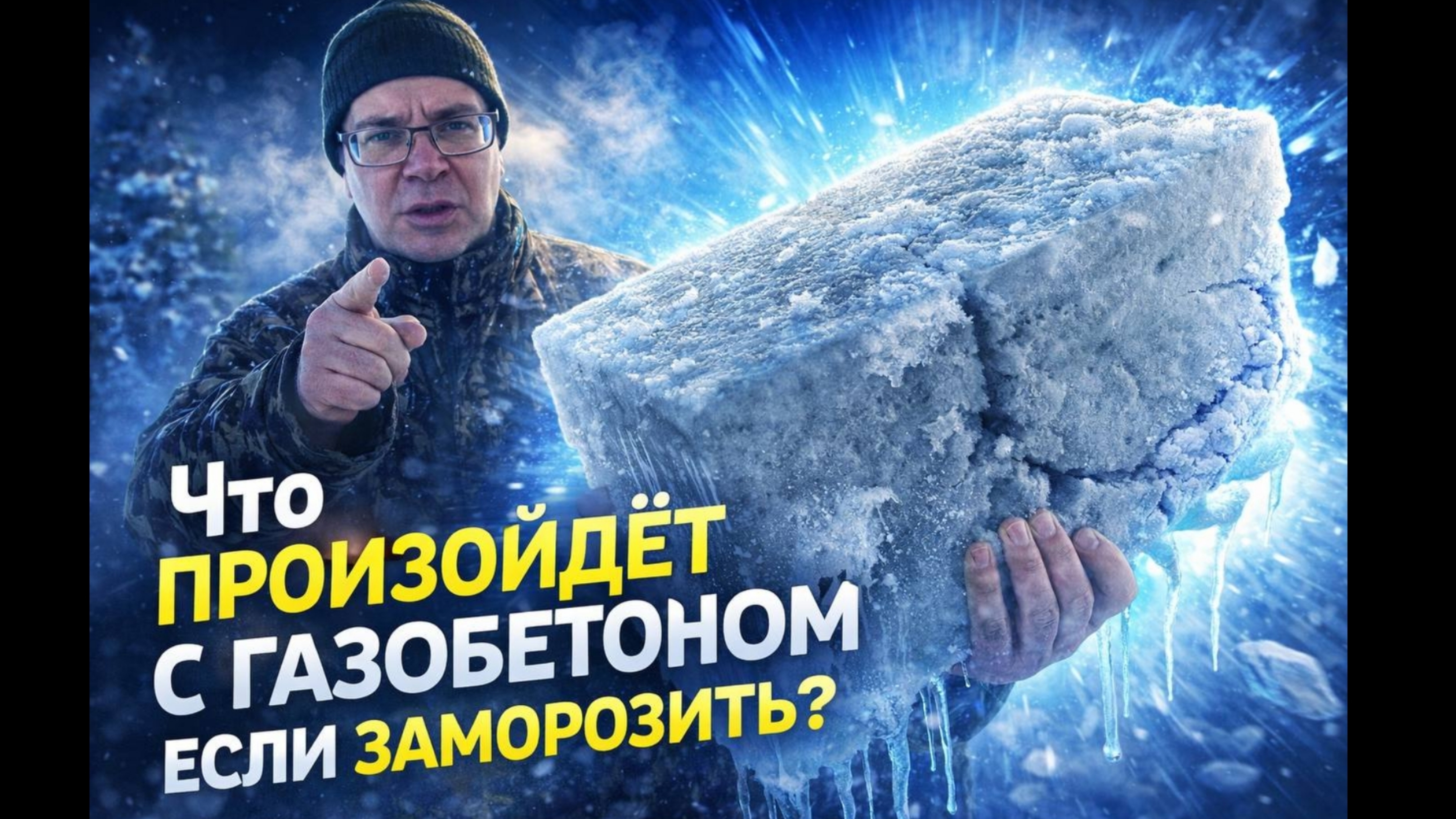 Не ожидал такого результата газобетон прошёл испытания. Можно строить дом.