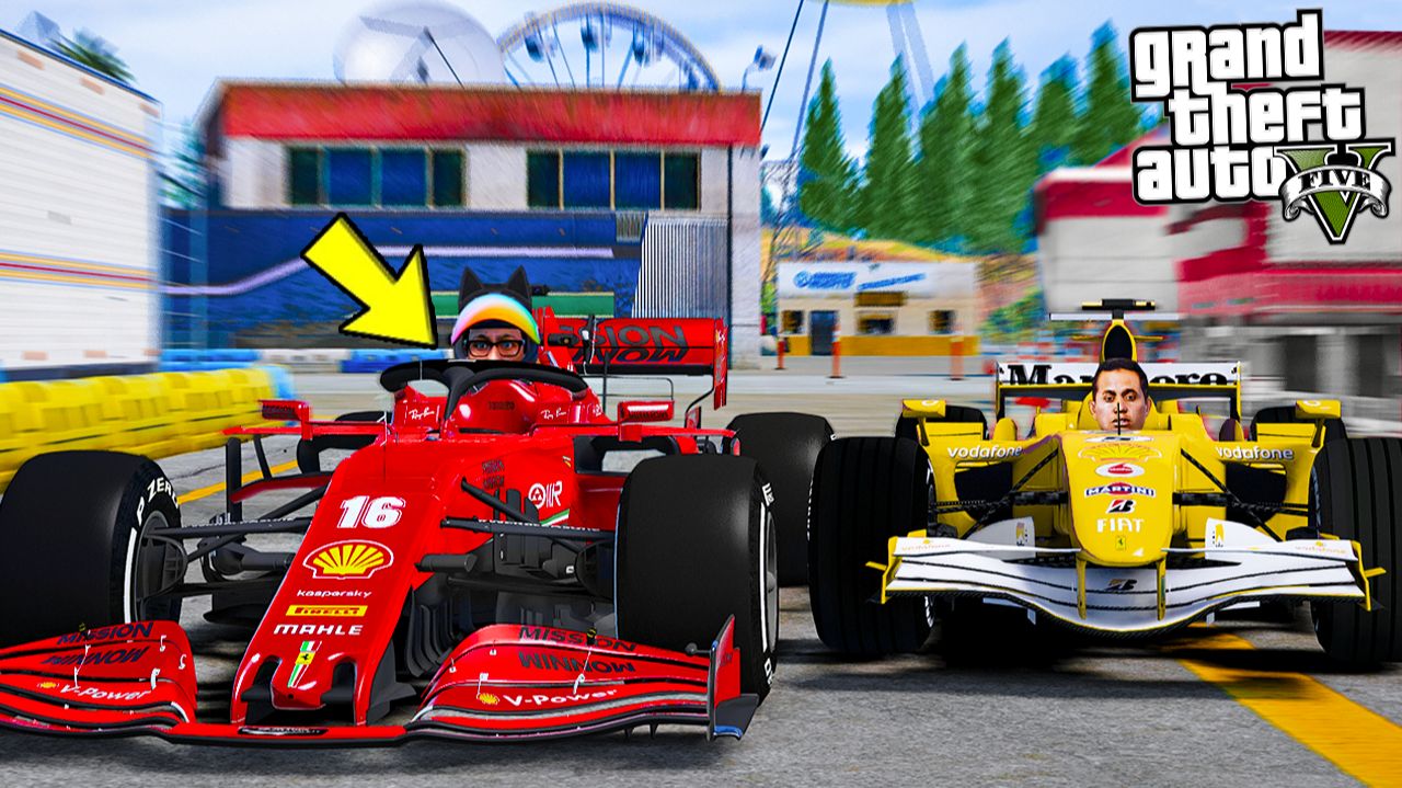 СТАЛИ ГОНЩИКАМИ ФОРМУЛЫ 1 ! 24 ЧАСА ГОНЯЕМ НА ТРЕКЕ ! - ОТЕЦ И СЫН В GTA 5 🌊ВОТЕР смотреть онлайн