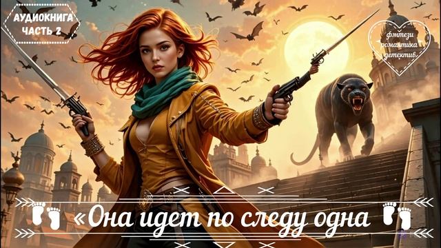 🎧АУДИОКНИГА ПОЛНОСТЬЮ👣 «Она идет по следу одна 👣ЧАСТЬ2️⃣городское фэнтези. детектив. романтика 💑 смотреть онлайн