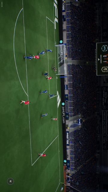 Гол головой в UFL #shorts #ufl #голы #футбол #киберспорт