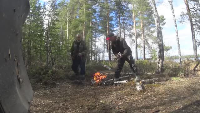 За Трофеями в северную Карелию! Мешки заканчиваются! А рыба всё идёт! смотреть онлайн