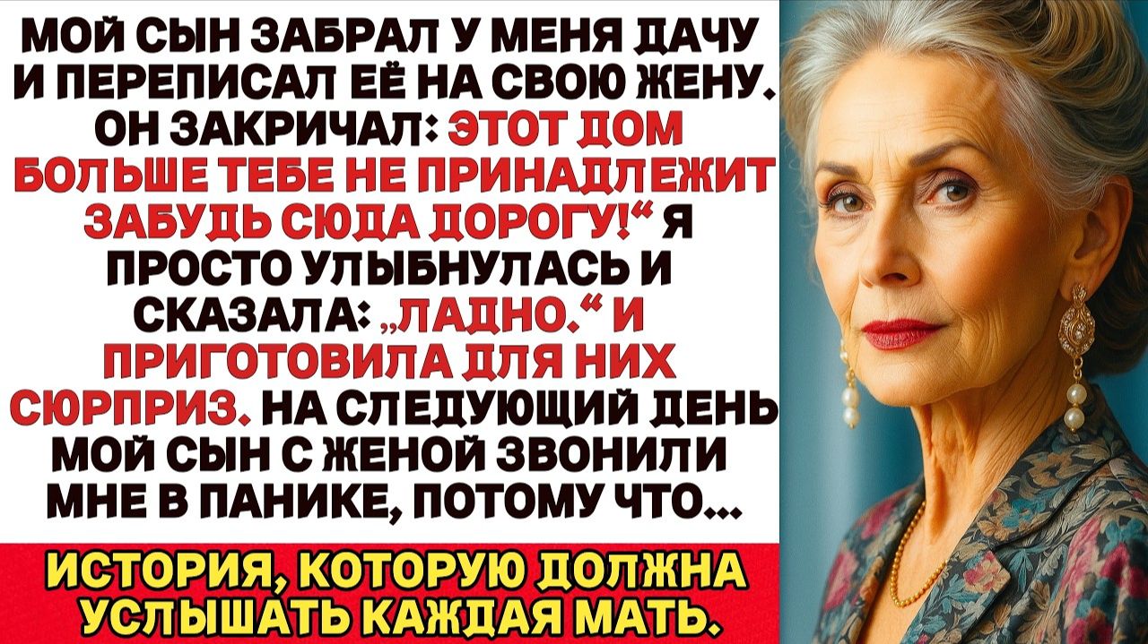 Лицом к лицу | Сын забрал мой дом | Аудио рассказ| Слушать истории