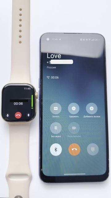 Подключение часов к звонкам