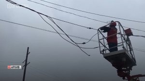 Ветер оставил без света 65 тысяч жителей Дагестана