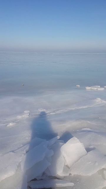 Азовское море,февраль.