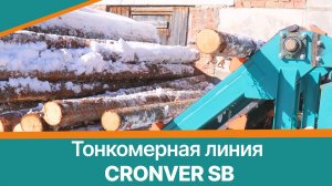 Тонкомерная линия лесопиления