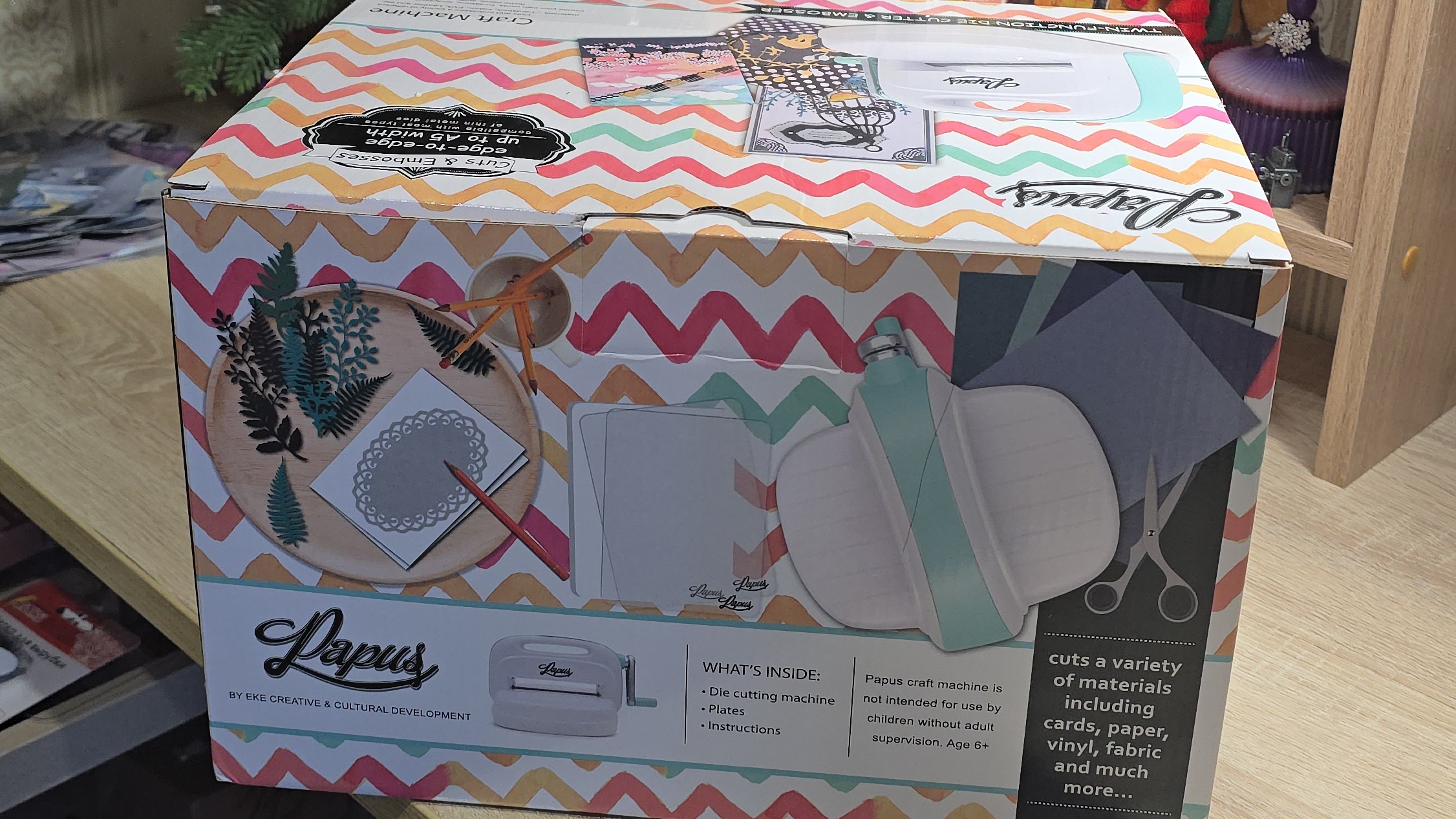 Распаковка машинки для вырубки и тиснения/ Papus A5