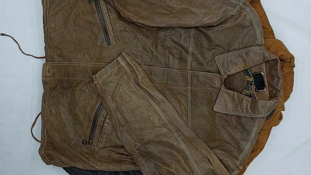 Куртки мужские кожаные  секонд оптом 3 пак