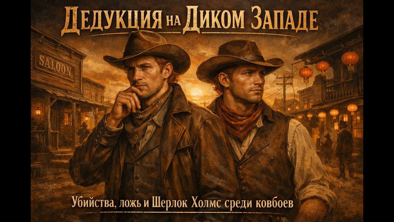 Аудиокнига полностью. Детектив. «Дедукция на Диком Западе» Книга 1 из 3 смотреть онлайн