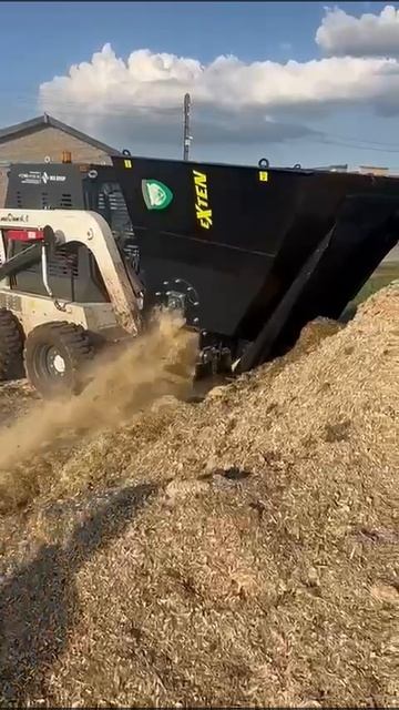 Ковш для распределения древесных опилок Exten