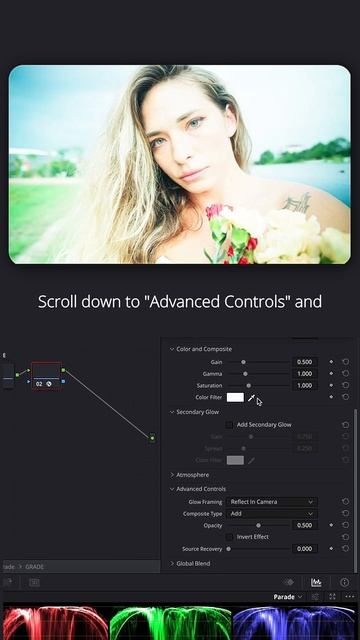Сделайте это, если ваше видео выглядит плоским… #инструментыцветокоррекции #видеомонтаж #davincir…